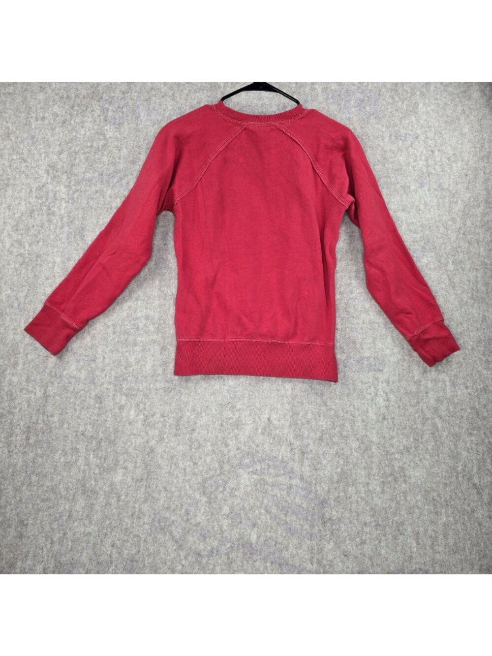 Camp David Small Red Edinburgh University Pullover Sweatshirt Cotton-Blend - Picture 2 of 8